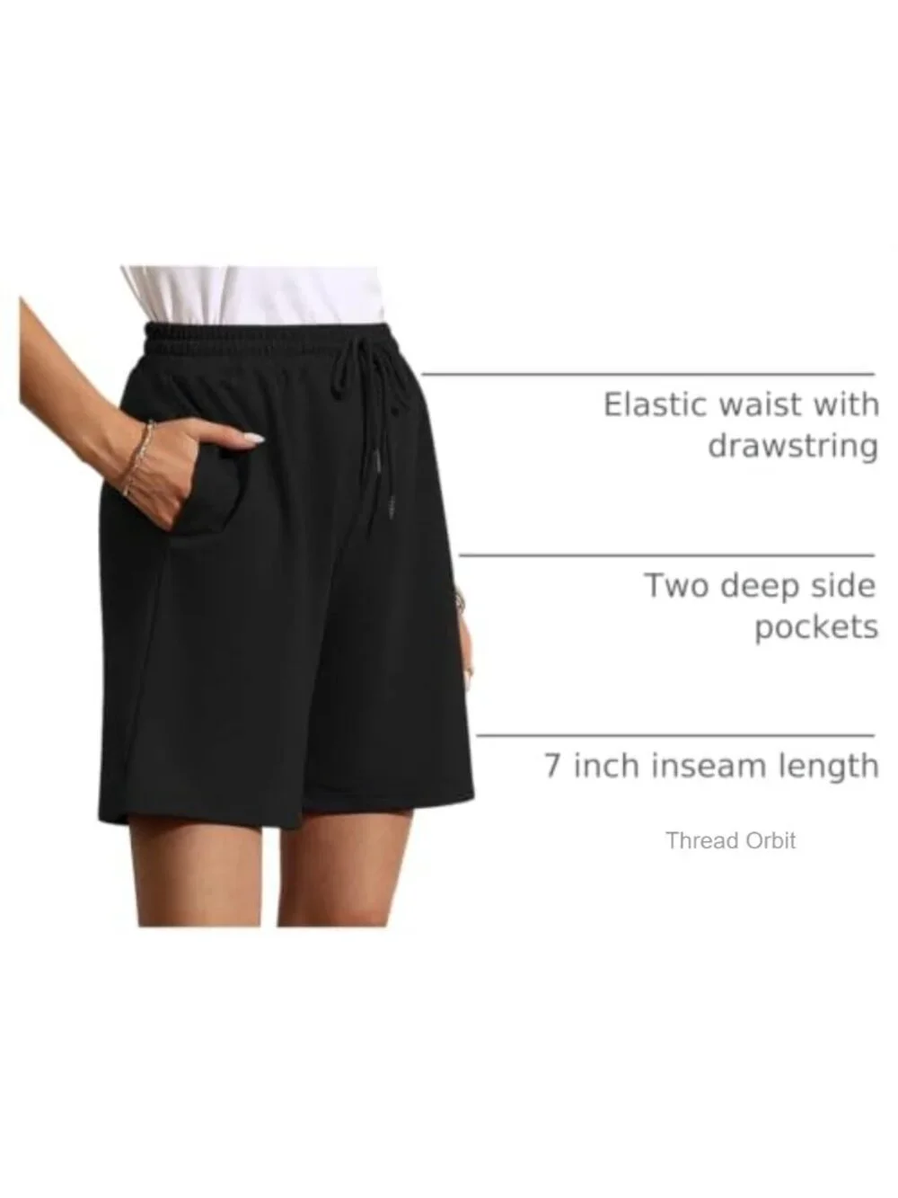 Women's Sweat Shorts, 7
